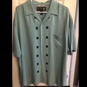 100% silk NAT nast shirt